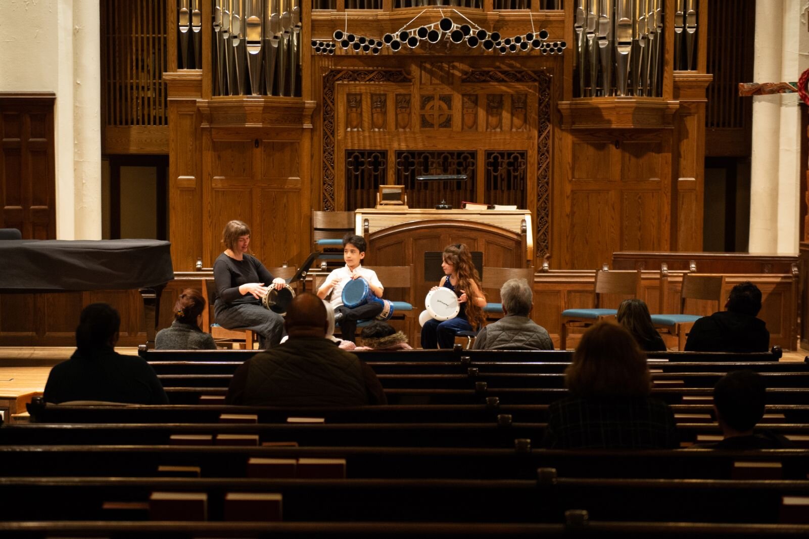 Orchestra Rouh recently performed at First Congregational Church in downtown Kalamazoo