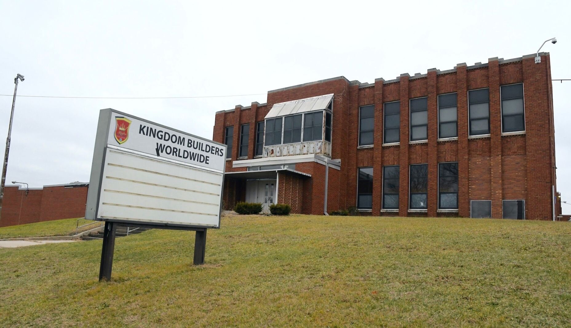 Kingdom Builders Worldwide is located in the former Southeastern Middle School on Battle Creek’s east side