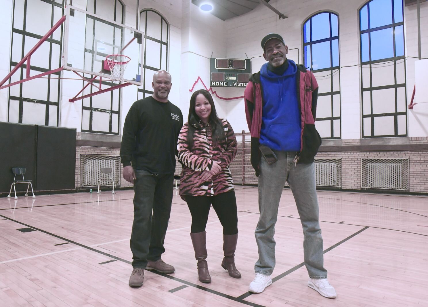 Three of the people who work with youth at Kingdom Builders Worldwide are, from left, Doug Jones, Chanel McClenney, and Adam Cusic.