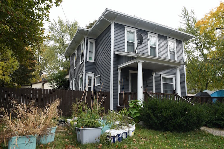 The Potier’s home on Fremont Street benefited from a county lead abatement program.