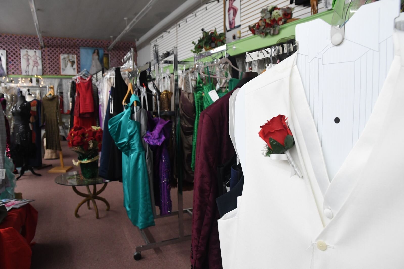 Mildred Mallard of Mildred’s Boutique, 15 W. Michigan in downtown Battle Creek.