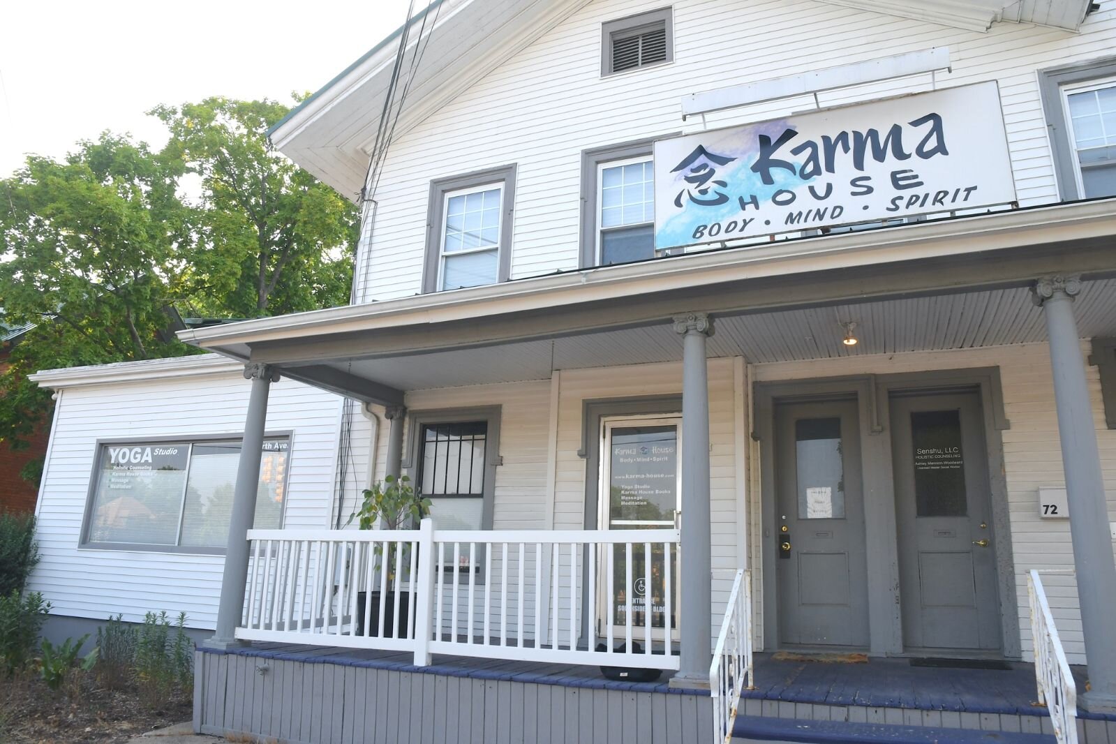 Karma House at Sokukoji Buddhist Temple Monastery in Battle Creek is located in the building which formerly housed Meyer's Toy World.