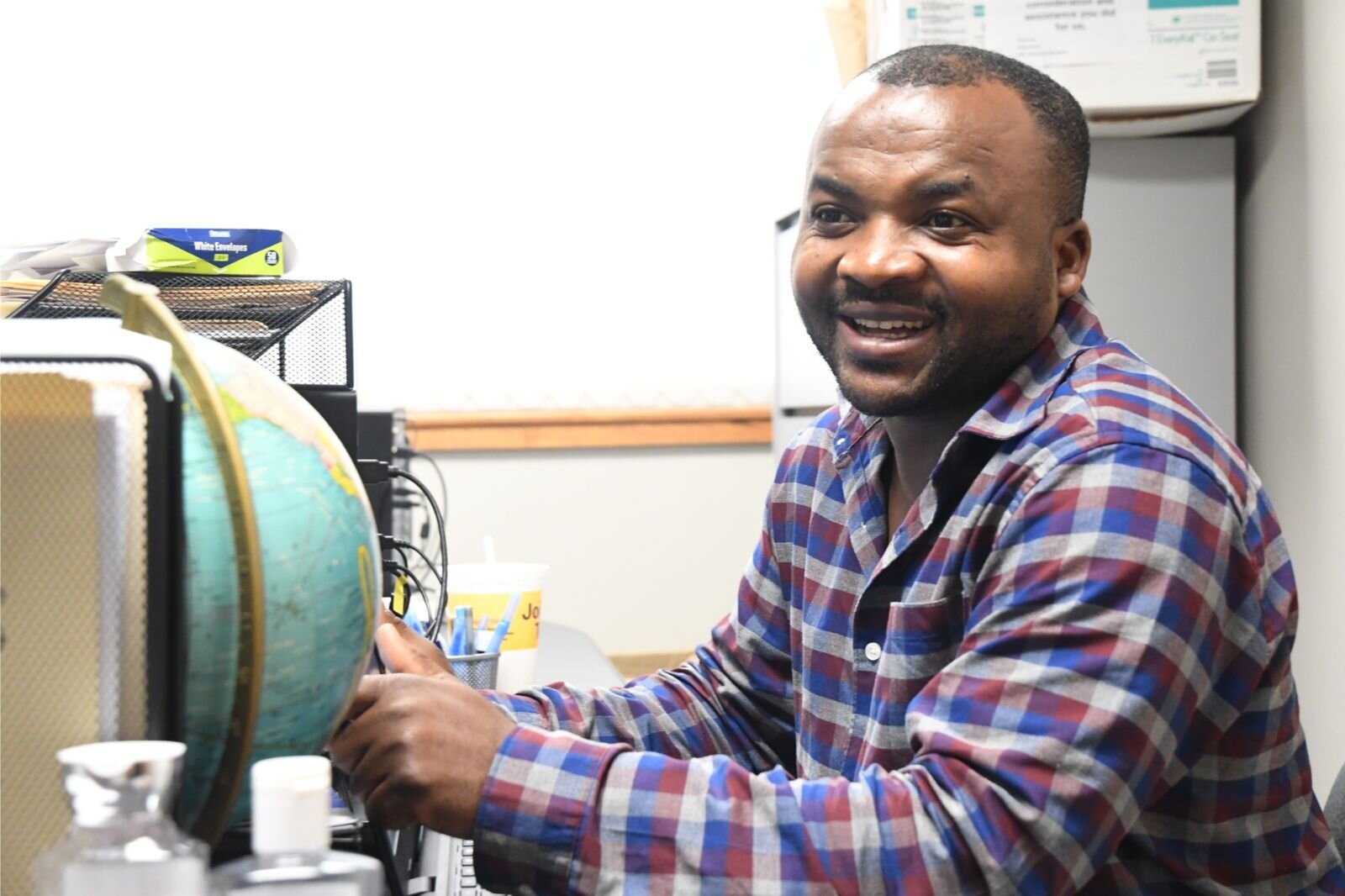 Zawadi Kibumba, originally, from the Congo, reflects on life in Battle Creek and the United States.