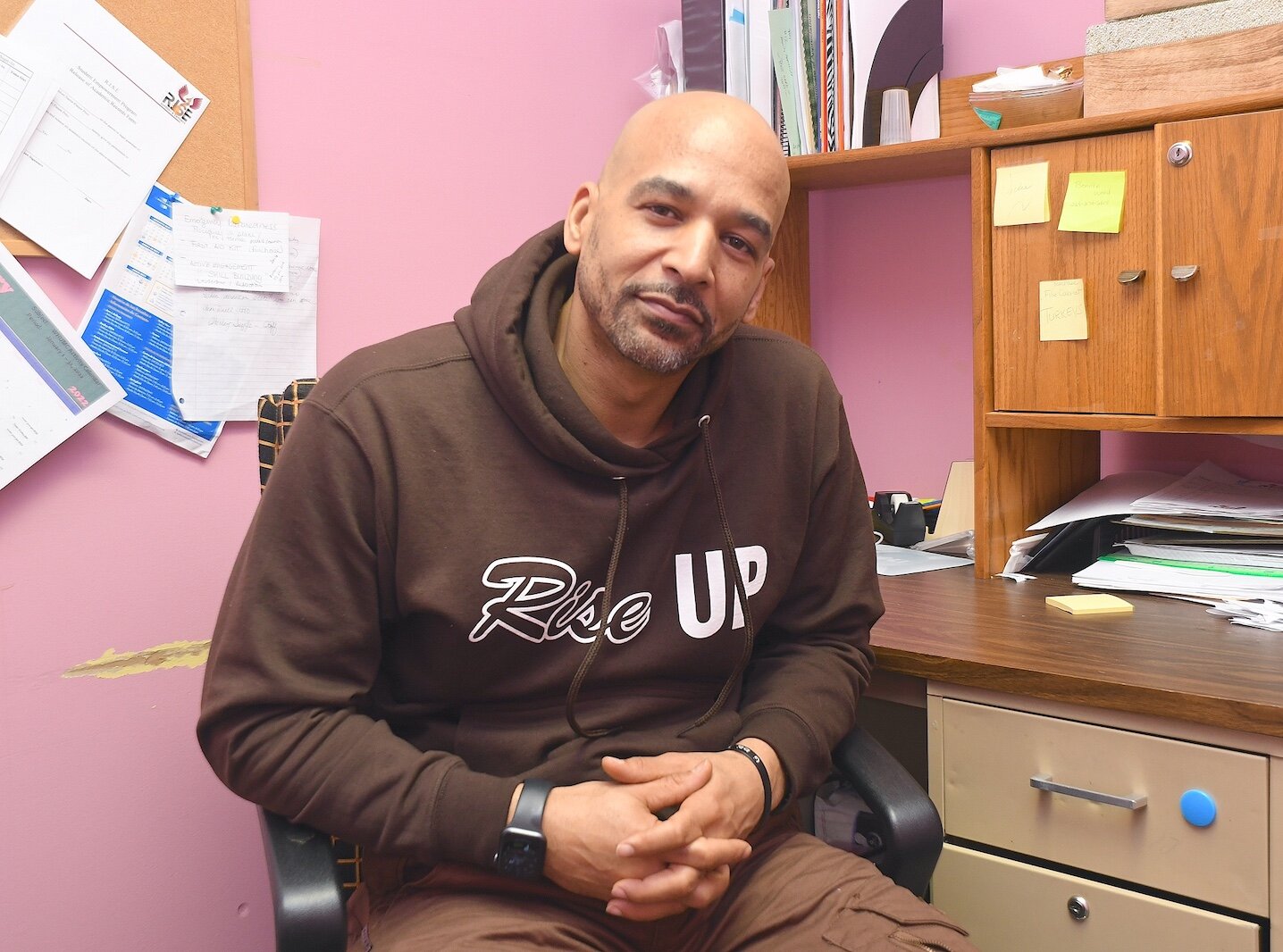 Damon Brown is the director of RISE, based at Washington Heights United Methodist Church.