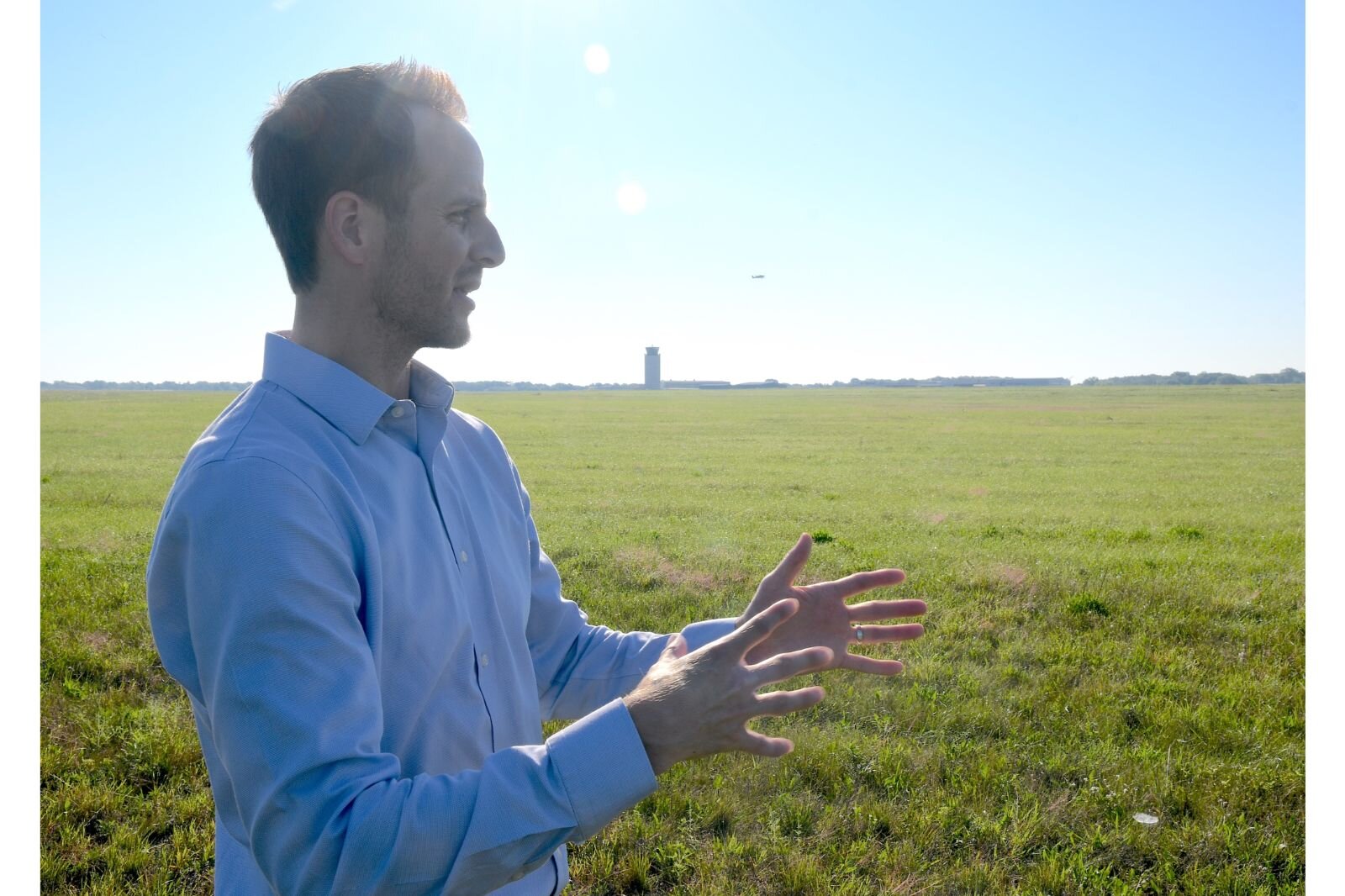 Phil Kroll, Aviation Director for the Battle Creek Executive Airport, talks about a possible drone park at the airport.