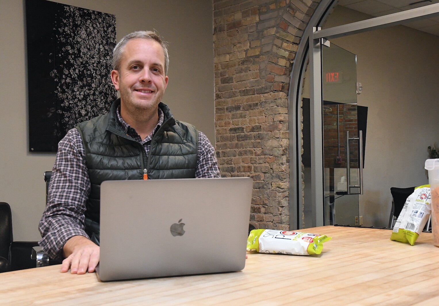 David Pelyhes, left, and Glenn Pappalardo are both former Kellogg Company employees who now work for JPG Resources.