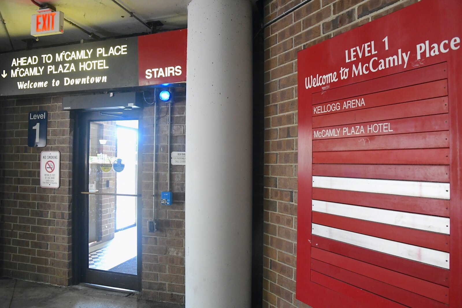Kellogg Arena is located in McCamly Plaza in downtown Battle Creek.
