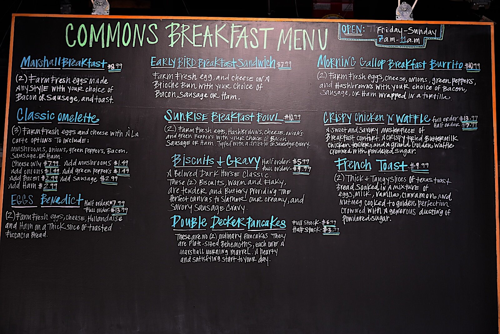 Scenes inside Dark Horse’s Common Market, which features food, alcohol, and other carry-out items.