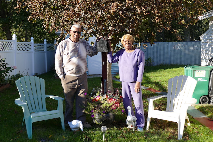 Melvin and Katie Evans, longtime residents, appreciate Washington Heights where they live.