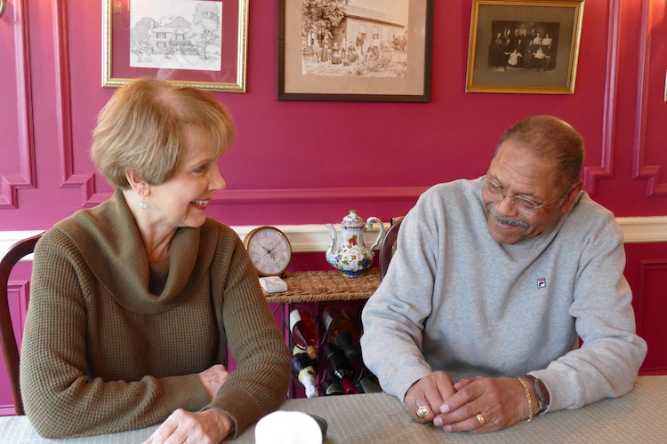 Laurel and Harold Macon have lived for many years in the Historic Northside neighborhood.