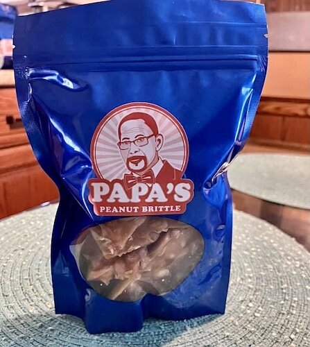 Papa’s Peanut Brittle is named in honor of David Smith, of Kalamazoo, a family patriarch who died in January of 2021 at age 88.