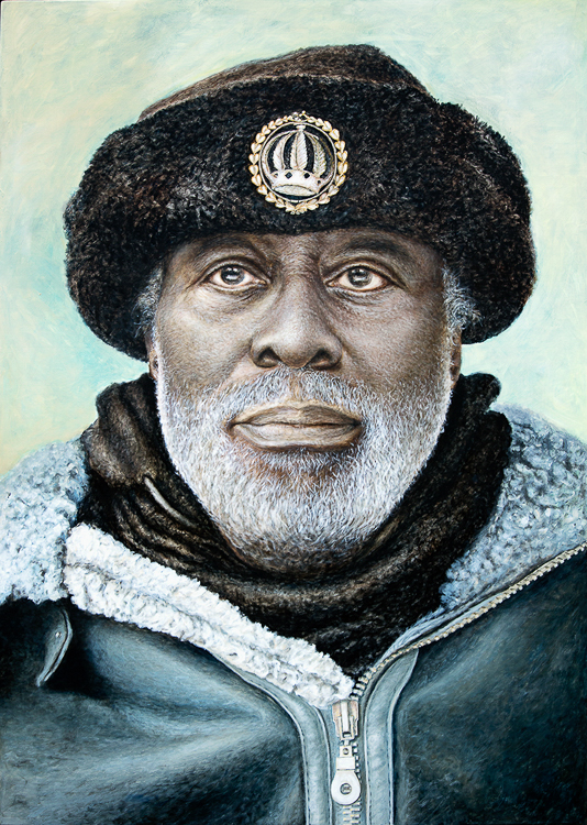 James Palmore’s portrait Chief was chosen for the People’s Choice Award for the 2018 West Michigan Area Show sponsored by the Arts Council of Greater Kalamazoo.