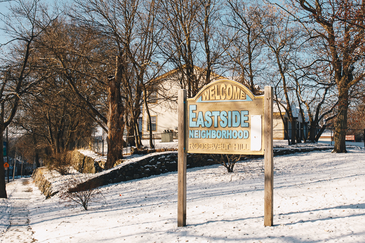 The Eastside Neighborhood Association serves both Eastside neighbors and those who think they live on the Eastside, says Pat Taylor, director.