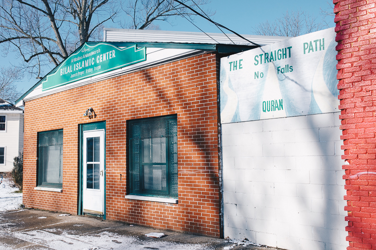 The In Between Inn was formerly located where the Bilal Islamic Center now sits on 1715 E. Main. Bilal Islamic Center, 1715 E. Main, has been at its current Eastside home since 2008.