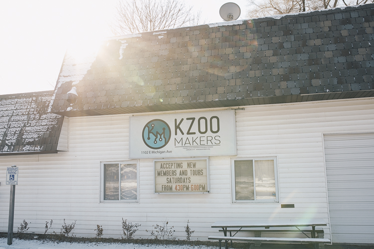  Kzoo Makers, 1102 E. Michigan, the area's first makerspace, is located on the Eastside.
