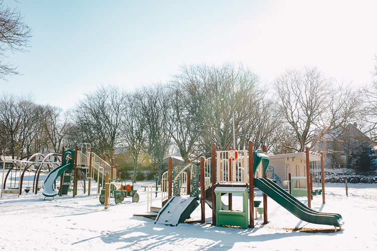 At Rockwell Park there is a new basketball court, two sets of playground equipment, new walking pathways, exercise equipment, and picnic tables.