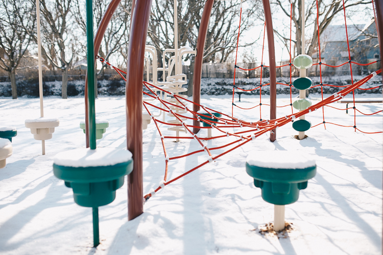 At Rockwell Park there is a new basketball court, two sets of playground equipment, new walking pathways, exercise equipment, and picnic tables.