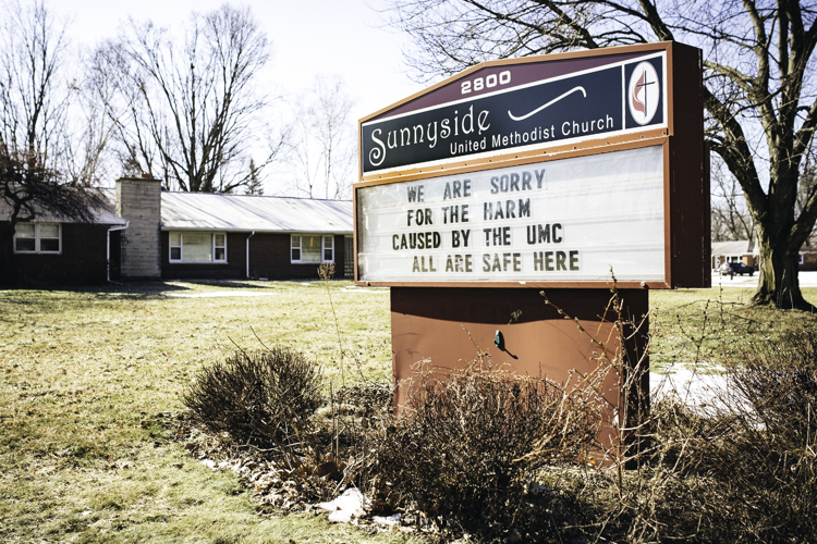  Sunnyside Methodist Church, in a split with the United Methodist Church, is open and affirming.