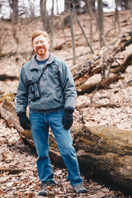 Nate Fuller, of Southwest Michigan Land Conservancy, is a dedicated steward of Bow in the Clouds.