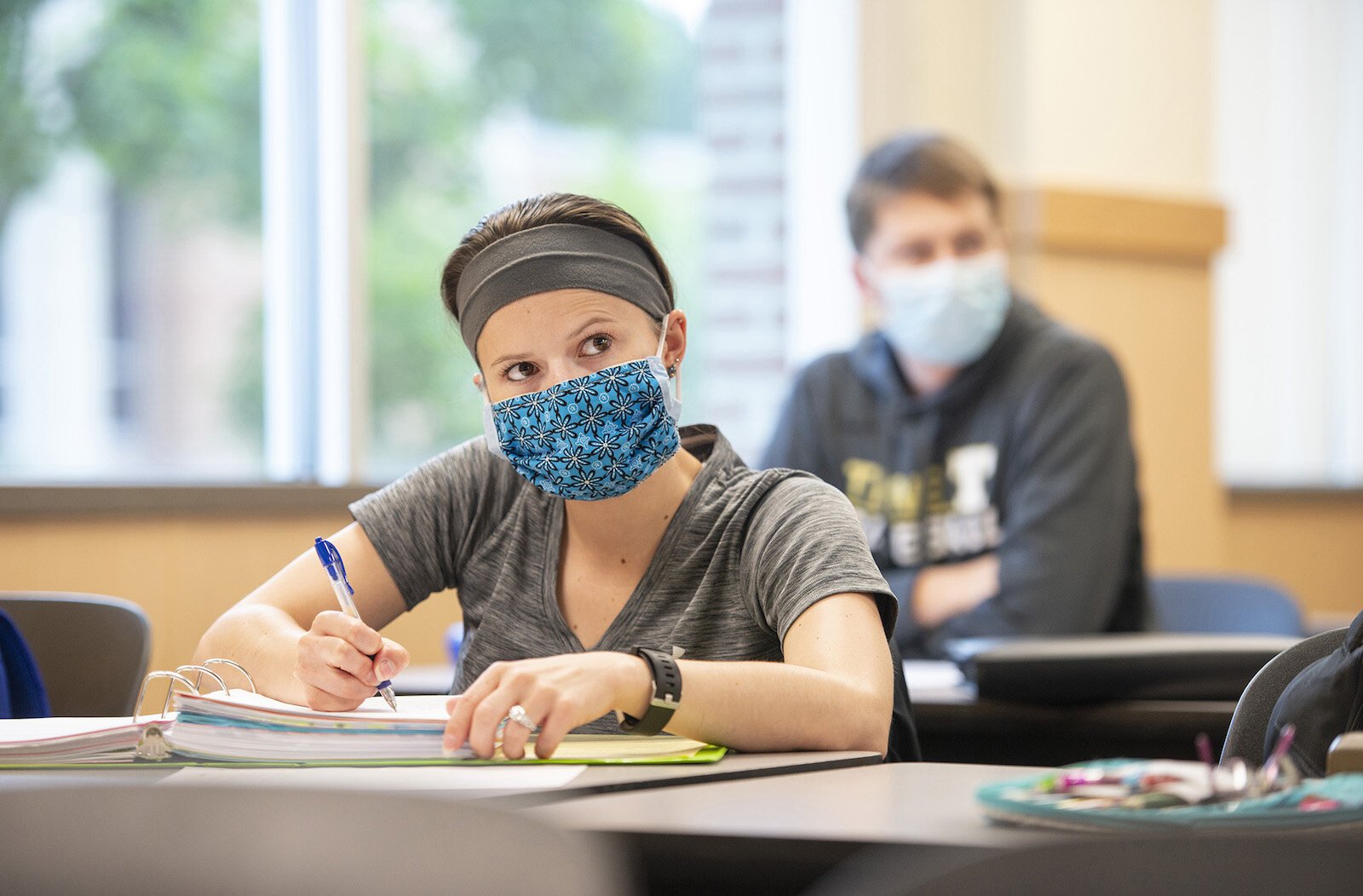 A PTA class at Kellogg Community College.