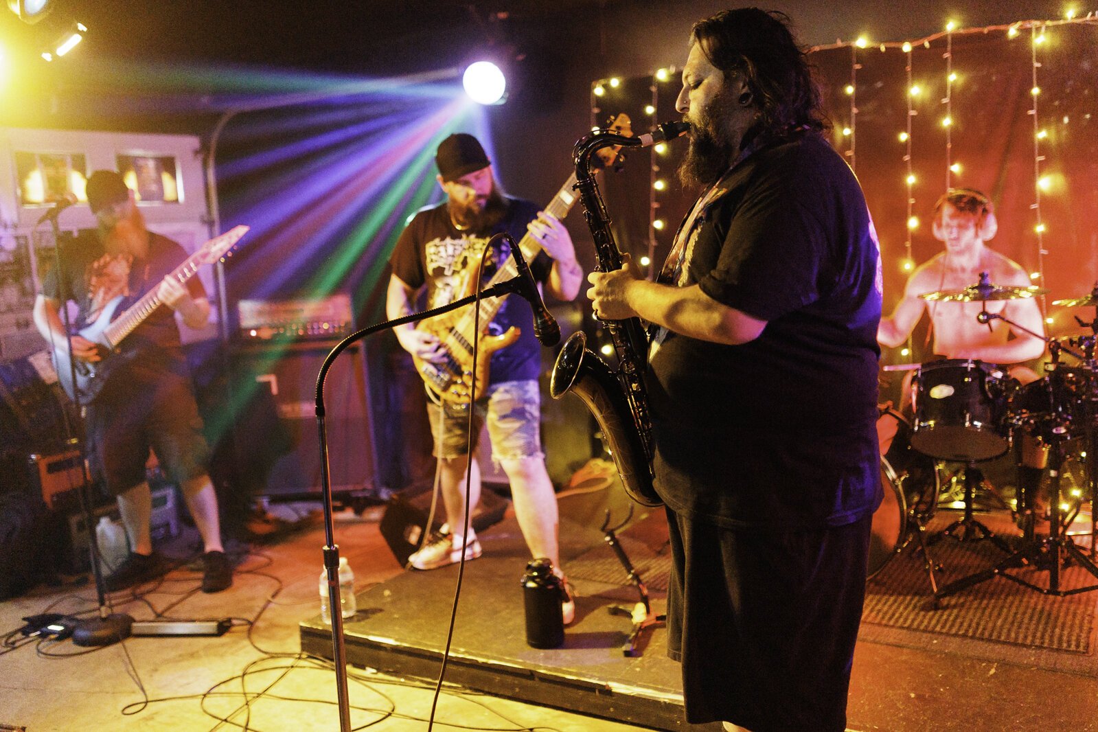 A rocking performance from Drink Their Blood