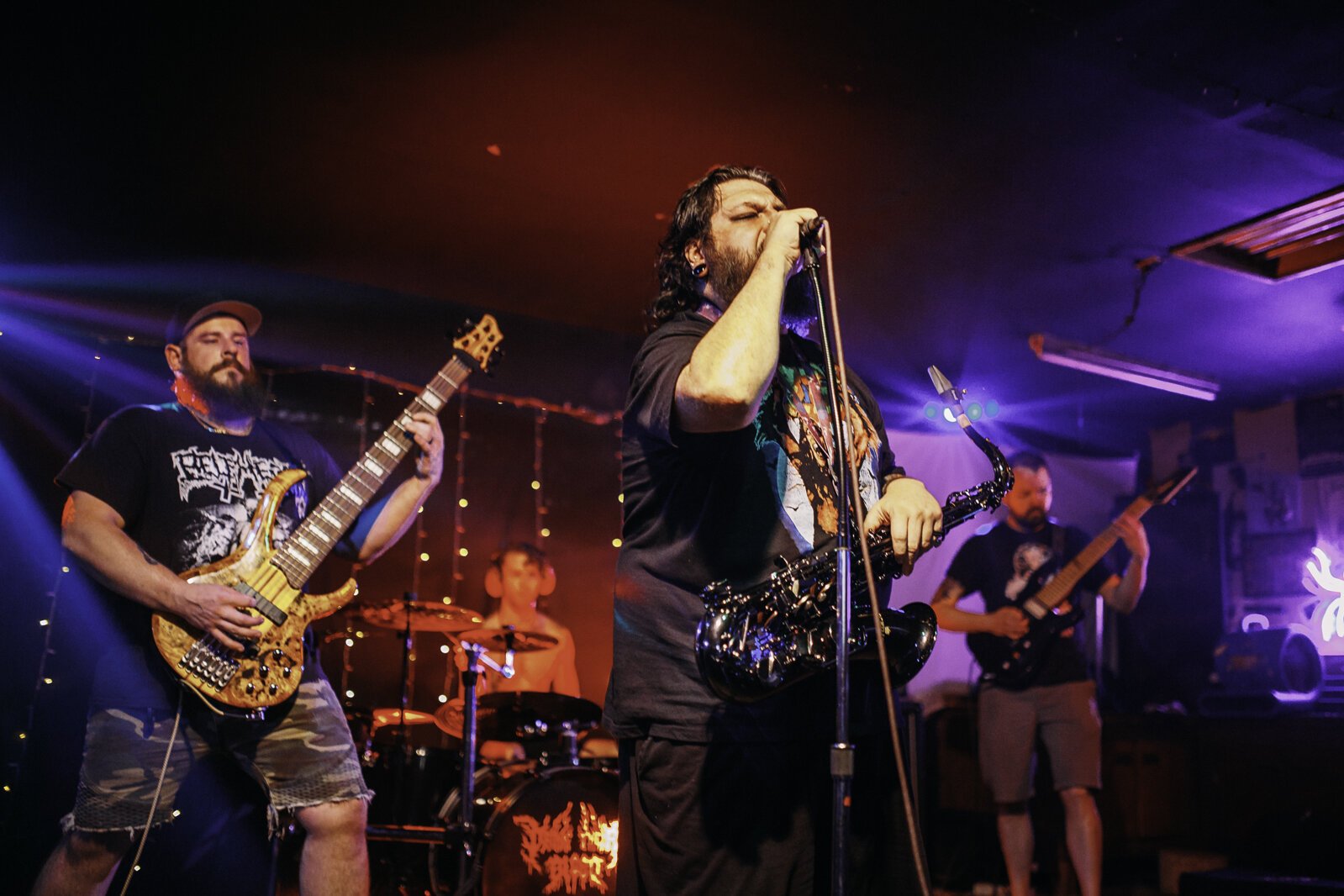 A rocking performance from Drink Their Blood