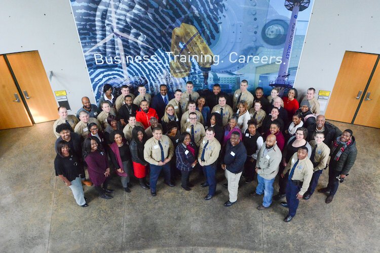 A TRHT healing circle with the Law Enforcement Training students at KVCC, work seen as particulaly relevant as national calls to end police brutality continue.