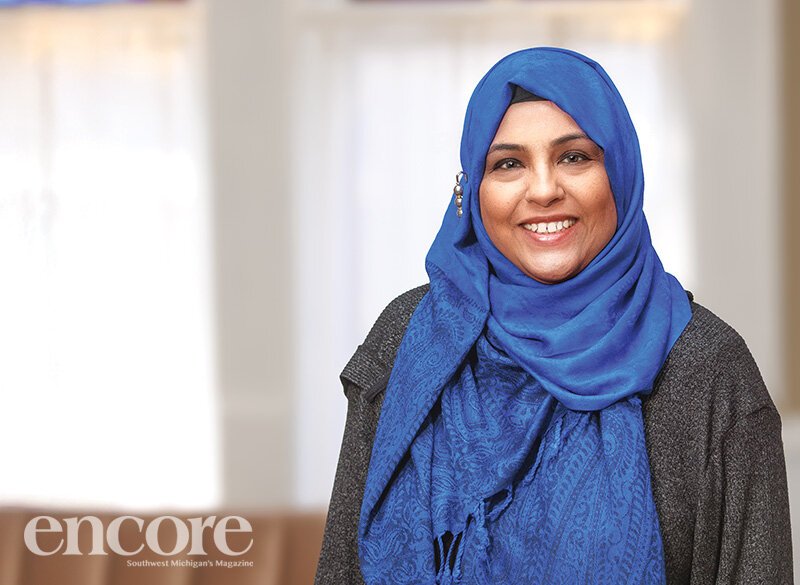 Maliha Raza says she has found found Kalamazoo to be such a wonderful community that has always welcomed her. 