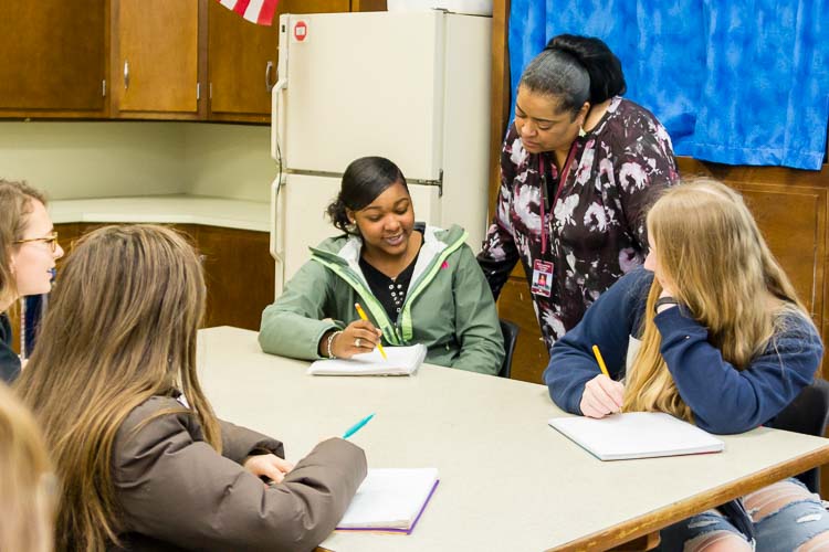 When Lisa Boulding took career counseling tests they all said she should work with children. Now she does.