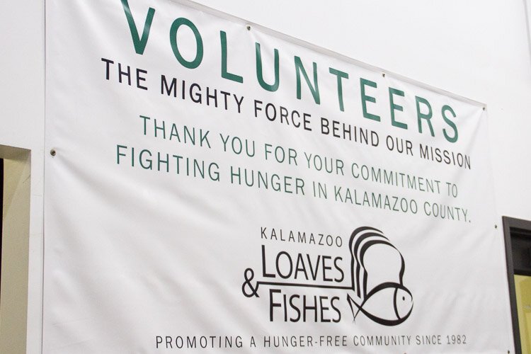 Volunteers are recognized as a driving force behind Loaves and FIshes.