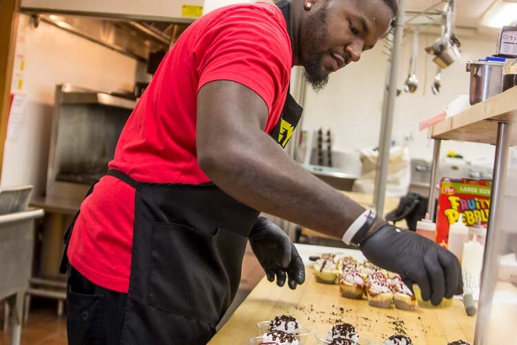 Demargeo White, Huey D’s Chef 