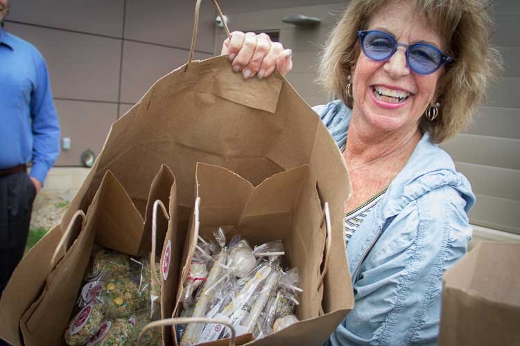 Treats for those giving out vaccinations