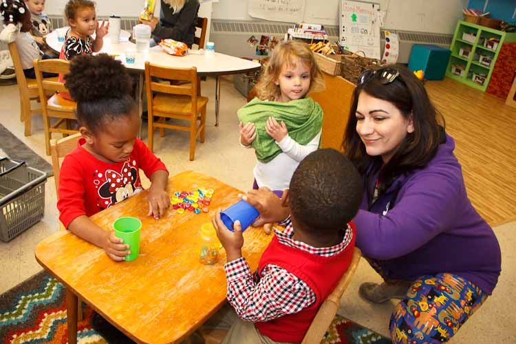 Learning together at Garden of Dreams     Photo by Susan Andress