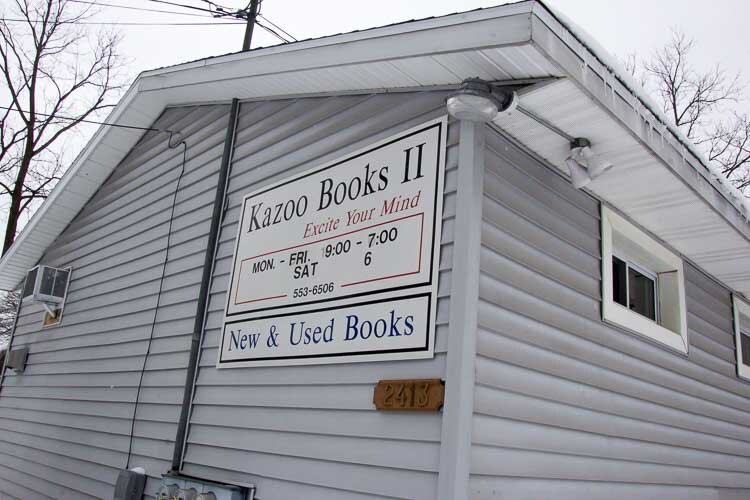 Residents say one of the things they like about the Oakwood Neighborhood is being within walking distance of Kazoo Books.