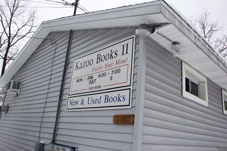 A view of Kazoo books.