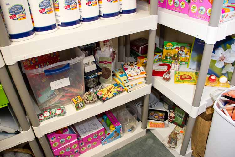 From paper towels to books for the kids, the Woman's Co-op store has many items a family needs.