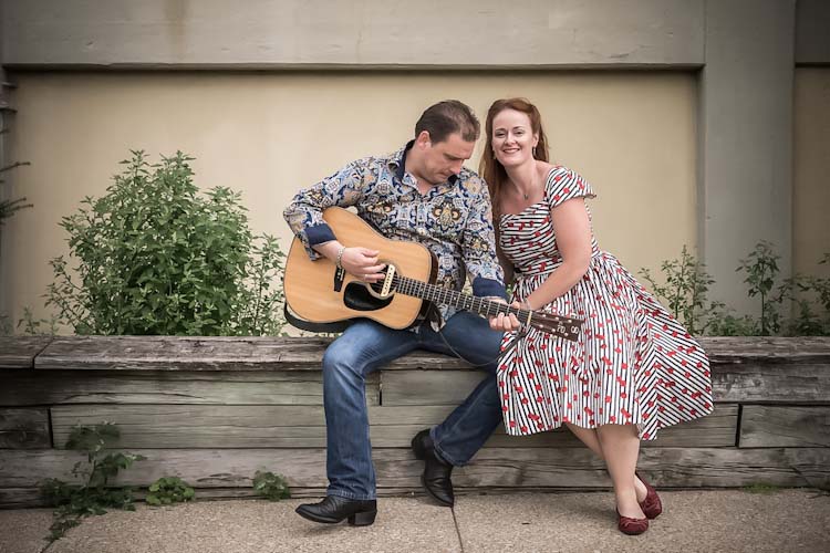 Curtis Putman and his wife Terah were nearly stranded on their honeymoon in Puerto Rico after he lost his wallet, but the DSO came to the rescue, overnighting travel papers secured from the Secretary of State. Photo by Fran Dwight. 