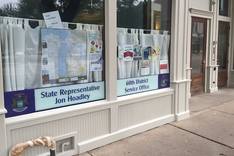 The 60th District Service Office, 315 N. Burdick, is open M-F 9-5, and by appointment. Call 269-382-4676 or email edie.trent@gmail.com.