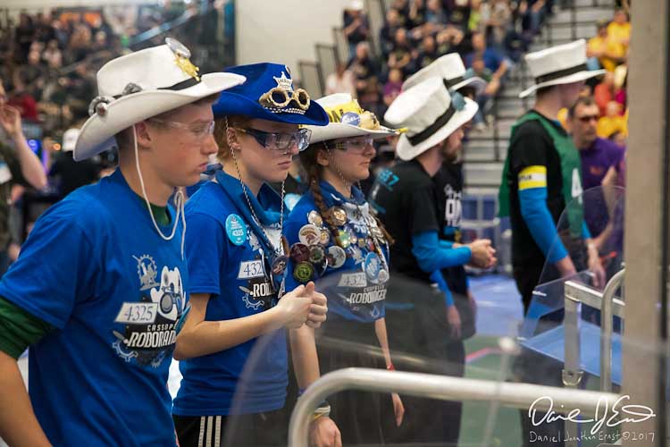 RoboRangers of Cassopolis in competition Photo by Daniel Jonathan Ernst copyright 2017