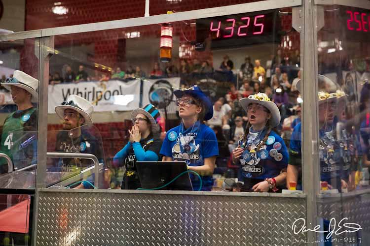 RoboRangers of Cassopolis in competition Photo by Daniel Jonathan Ernst copyright 2017