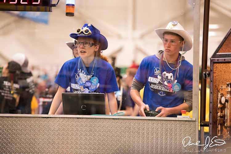 RoboRangers of Cassopolis in competition Photo by Daniel Jonathan Ernst copyright 2017