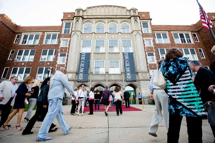 It's almost showtime outside Chenery Auditorium during the 2014 Gilmore Keyboard Festival. Photo by Chris McGuire Photography