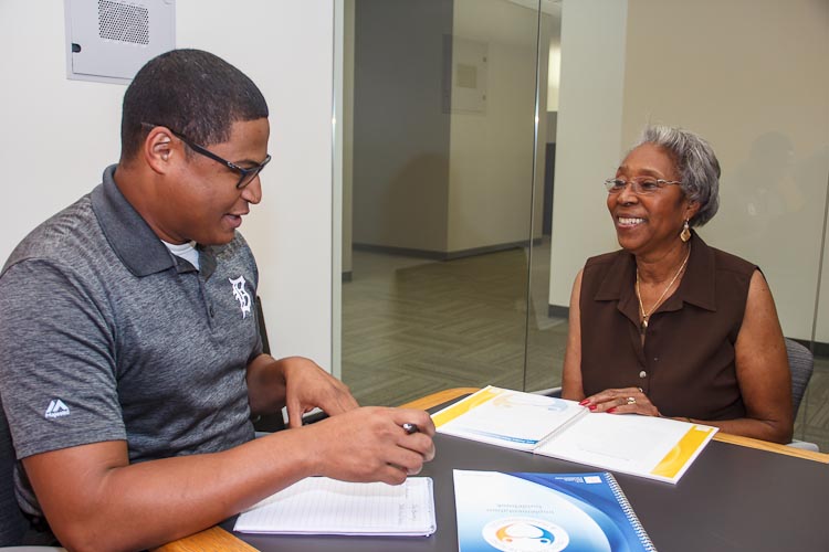 Terry Burleson and Dorothy McClendon   Photo by Susan Andress