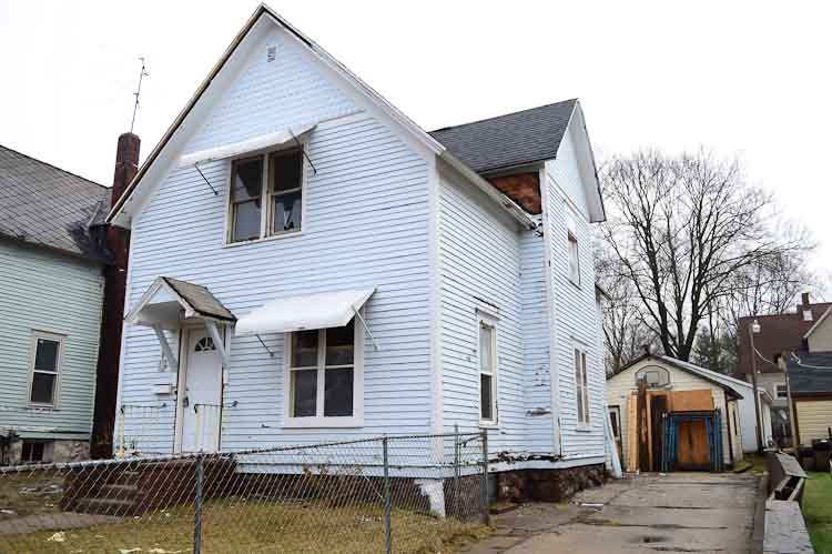 A house on a recent Property Krawl Photo by Mark Wedel