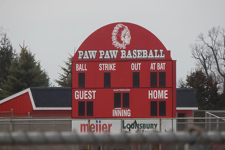 The scoreboard has drawn support and criticism. Courtesy of Protests for Native Rights in Michigan 