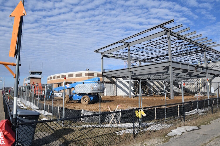 Expansion work is currently underway at Western Michigan University’s College of Aviation in Battle Creek.