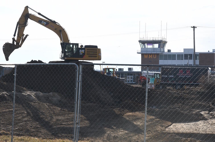 Expansion work is currently underway at Western Michigan University’s College of Aviation in Battle Creek.