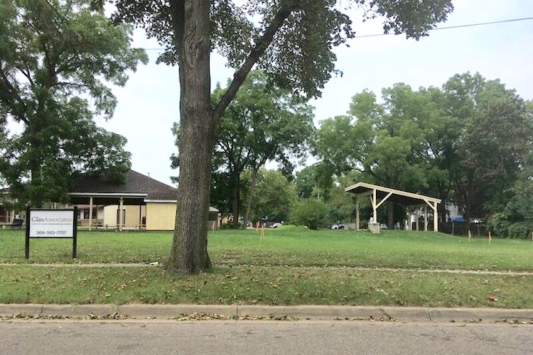 The site of the second phase of senior housing offered by NACD.