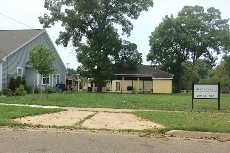 The site of the second phase of senior housing offered by NACD.