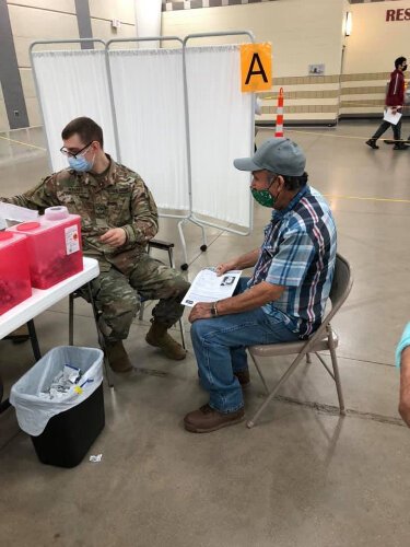 Another vaccination event took place April 17 and the Kalamazoo County Expo Center.